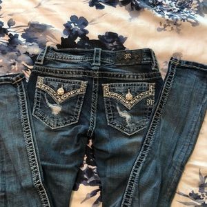 Sz 23 waist Miss Me skinny jeans
